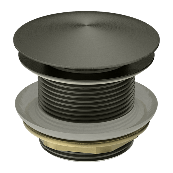 40MM BATH POP-UP PLUG WITH REMOVABEL WASTE NO OVERFLOW GRAPHITE