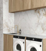 Load image into Gallery viewer, Laundry Kit 1960A Byron/Bondi Natural Oak with Natural Carrara Marble Top
