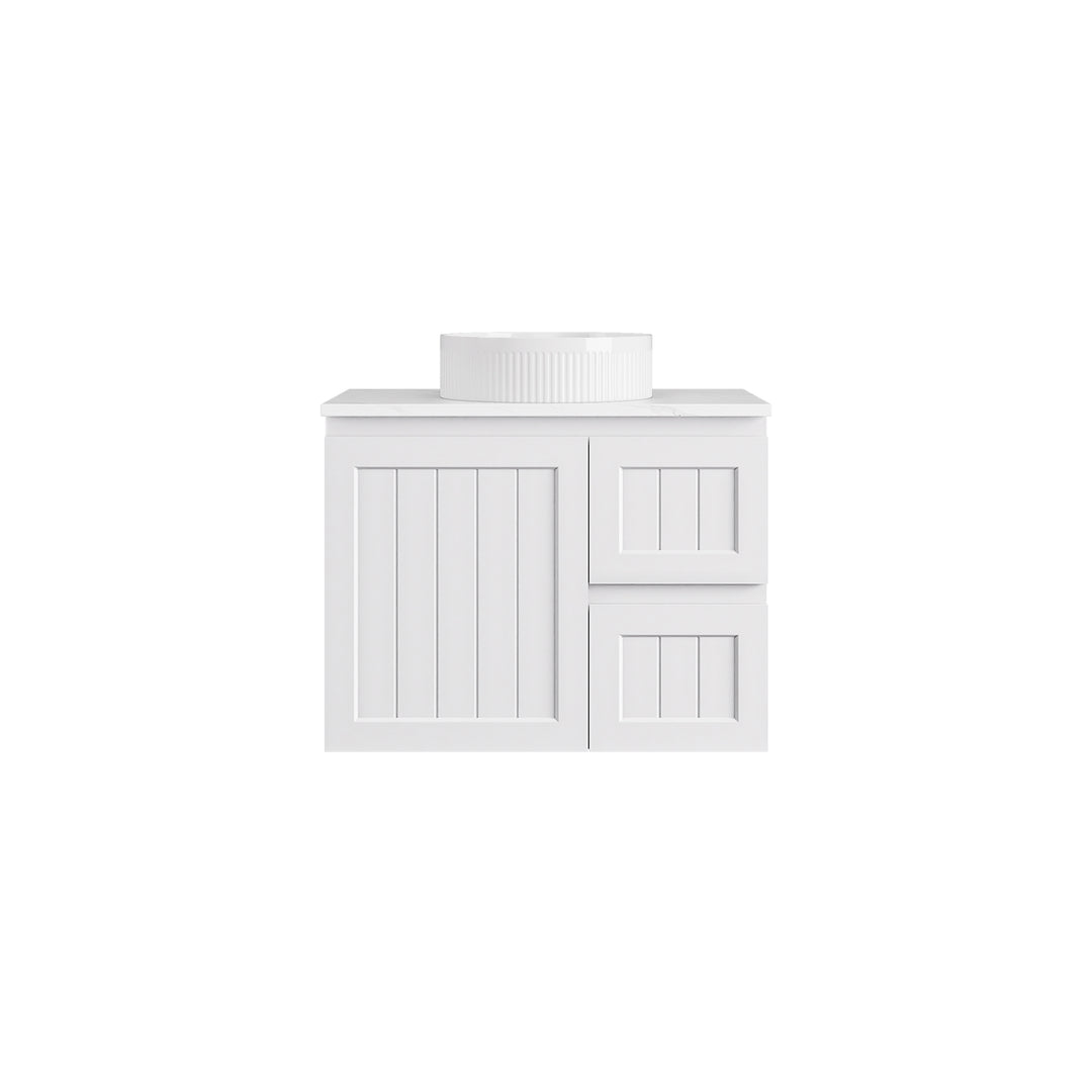 Achill Federation Wall Hung Vanity Matte White