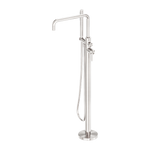 Load image into Gallery viewer, Zen SS316L Freestanding Bath Mixer Brushed Nickel
