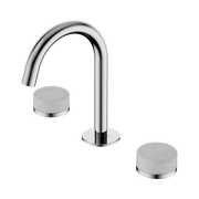 Serenity Basin Set Arc Spout With Carrara Handle Chrome
