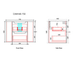 Load image into Gallery viewer, Curva Wall Hung Vanity
