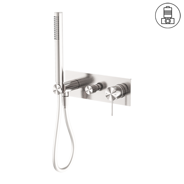 MECCA SHOWER MIXER DIVERTOR SYSTEM BRUSHED NICKEL