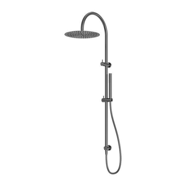 Zen SS316L Twin Shower  Graphite