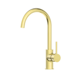 Load image into Gallery viewer, DOLCE KITCHEN MIXER GOOSENECK BRUSHED GOLD
