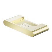 BIANCA SOAP DISH HOLDER BRUSHED GOLD