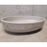 Load image into Gallery viewer, 540*360*120 Oval Above Counter Basin Helia - Grey Terrazzo
