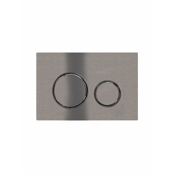 Meir Sigma 21 Dual Flush Plates for Geberit - Shadow Gunmetal
