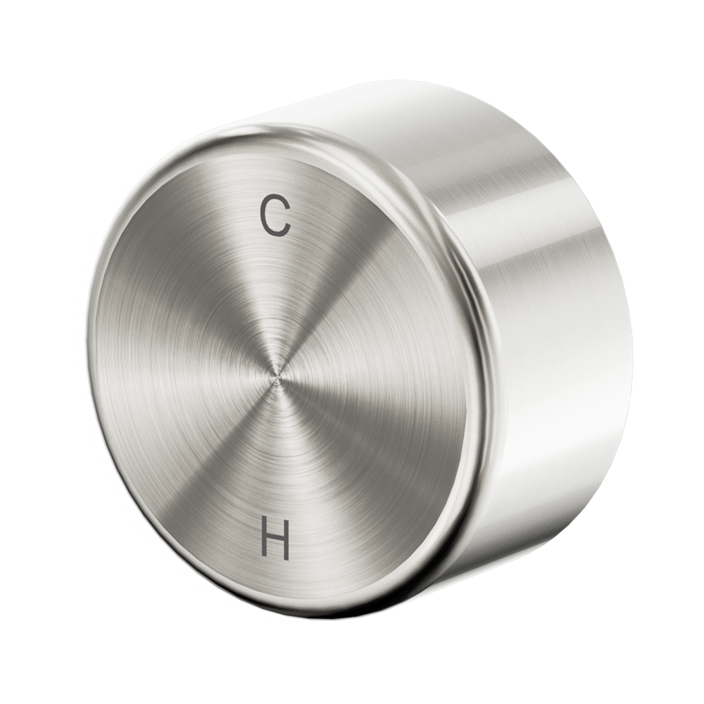 Serenity Progressive Shower Mixer With Metal Handle Brushed Nickel