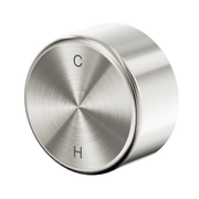 Serenity Progressive Shower Mixer With Metal Handle Brushed Nickel