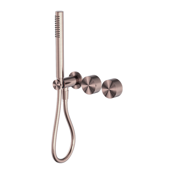 KARA PROGRESSIVE SHOWER SYSTEM SEPARATE PLATE BRUSHED BRONZE