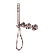 KARA PROGRESSIVE SHOWER SYSTEM SEPARATE PLATE BRUSHED BRONZE