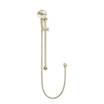 Load image into Gallery viewer, Round Three Function Hand Shower on Rail Column - PVD Tiger Bronze

