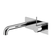 MECCA WALL BASIN/BATH MIXER HANDLE UP 160MM CHROME