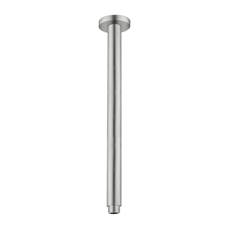 ROUND CEILING ARM 100MM LENGTH BRUSHED NICKEL