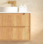 Load image into Gallery viewer, Byron Fluted with Stone Top
