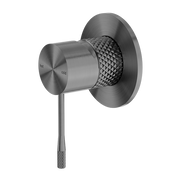 OPAL SHOWER MIXER 80MM PLATE GRAPHITE