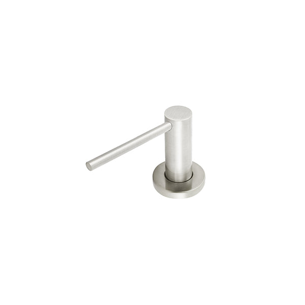 Round Soap Dispenser - PVD Brushed Nickel