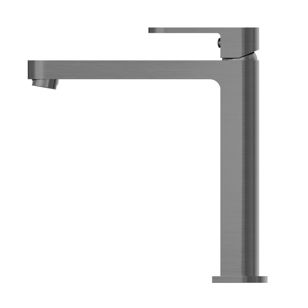 ECCO TALL BASIN MIXER GUN METAL