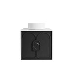 Load image into Gallery viewer, Laguna Black American Oak Wall Hung Vanity

