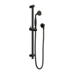 Load image into Gallery viewer, YORK SHOWER RAIL WITH METAL HAND SHOWER MATTE BLACK
