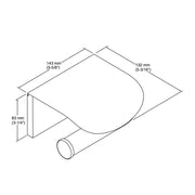 Avid Toilet Tissue Holder with Cover