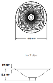 Derring Wading Pool Self Rimming Basin