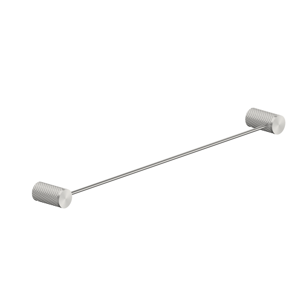 OPAL SINGLE TOWEL RAIL 800MM BRUSHED NICKEL