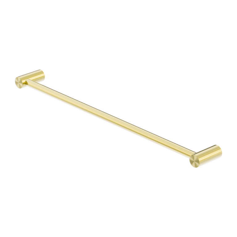 Zen SS316L Single Towel Rail 600mm Brushed Gold