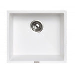 Load image into Gallery viewer, White Carysil Magic Salsa Granite Single Bowl Stone Kitchen Sink 457*406mm
