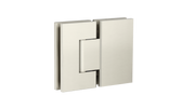 Glass to Glass Shower Door Hinge - PVD Brushed Nickel