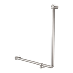Load image into Gallery viewer, MECCA CARE 32MM 90 DEGREE BENT TUBE GRAB RAIL 750X750MM BRUSHED NICKEL
