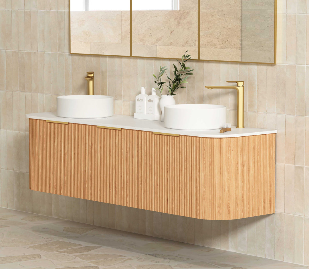 Bondi Woodland Oak Wall Hung Vanity