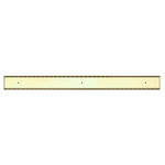 Load image into Gallery viewer, TILE INSERT V CHANNEL FLOOR GRATE 50MM OUTLET WITHOUT OUTLET AND HOLE SAW BRUSHED GOLD
