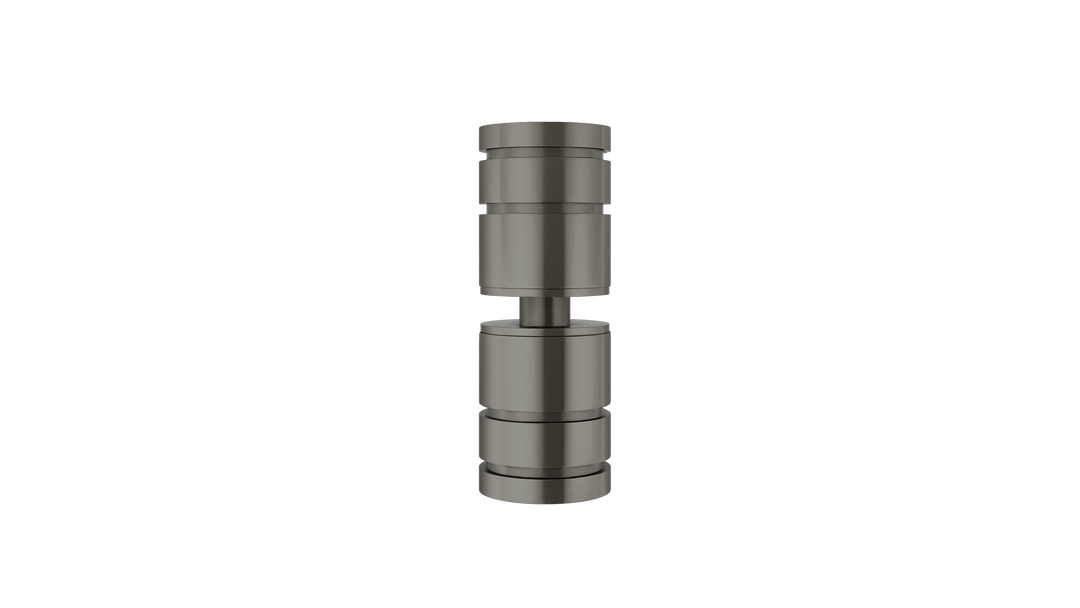 Shower Door Round Handle - Shadow Gunmetal