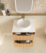 Load image into Gallery viewer, Byron Fluted with Stone Top
