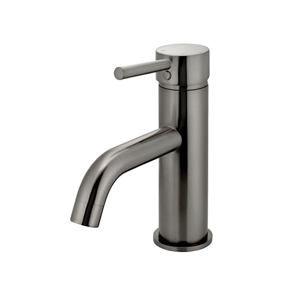 Round Basin Mixer Curved - Shadow