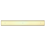 Load image into Gallery viewer, TILE INSERT V CHANNEL FLOOR GRATE 80MM OUTLET WITH HOLE SAW BRUSHED GOLD
