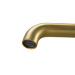 Load image into Gallery viewer, LUCID PIN Series Round Brushed Brass Basin Mixer
