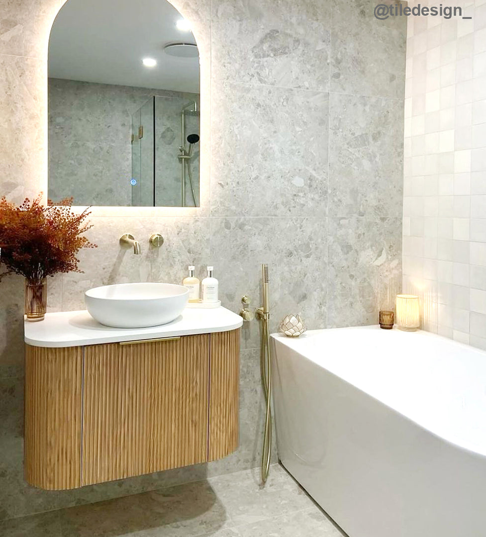 Bondi Woodland Oak Wall Hung Vanity