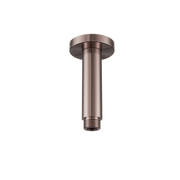 ROUND CEILING ARM 100MM LENGTH BRUSHED BRONZE