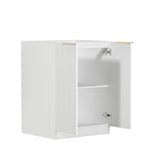 Load image into Gallery viewer, Bondi Laundry 630 Fluted White Base Cabinet
