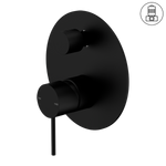 Load image into Gallery viewer, MECCA SHOWER MIXER WITH DIVERTOR MATTE BLACK
