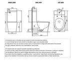 Load image into Gallery viewer, Radiant Toilet Suite Slim Seat Matte White
