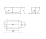 Load image into Gallery viewer, Hampton Freestanding Bath
