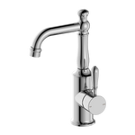 Load image into Gallery viewer, YORK BASIN MIXER WITH METAL LEVER CHROME
