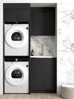 Load image into Gallery viewer, Laundry Kit 1305C Byron/Bondi Black Oak with Matte White Top
