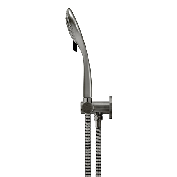 Round Hand Shower on Swivel Bracket - Shadow