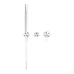 Load image into Gallery viewer, ECCA SHOWER MIXER DIVERTOR SYSTEM SEPARATE BACK PLATE BN
