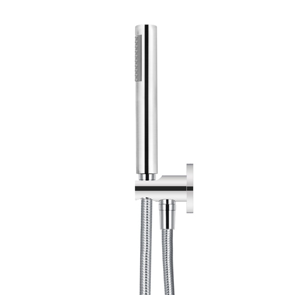 Round Hand Shower on Swivel Bracket - Polished Chrome